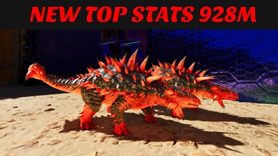 🔥ARK Survival Ascended PvE PC/XBOX/PS5 Top Stats Ankylosaurus 928m🔥 ...
