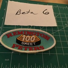 REMINGTON PETERS FIREARMS 100 TRAP SKEET CLAY BIRD PIGEON GUN HUNTING PATCH