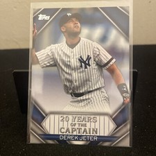 2020 Topps Update Series - 20 Years of the Captain Blue #YOC-00 Derek Jeter
