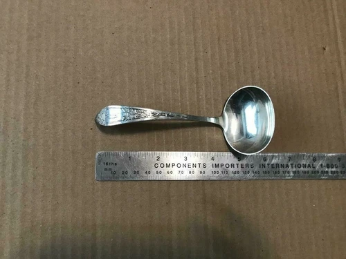 STIEFF LADY CLAIRE GRAVY LADLE  monogramed