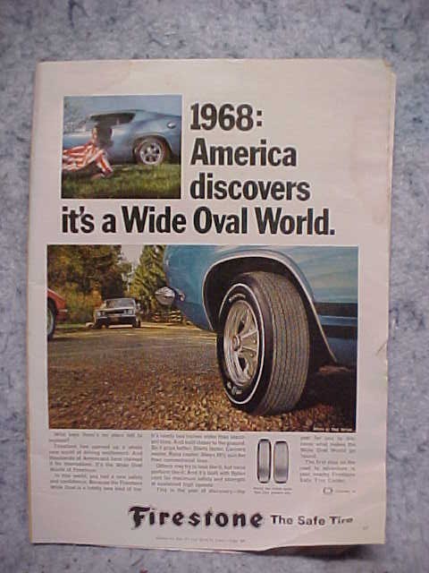 FIRESTONE TIRES WIDE OVAL AD