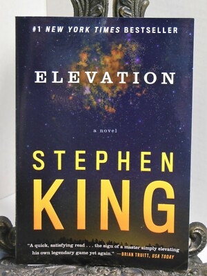 Elevation by Stephen King PB First 1st Edition Number Line 1 3 5 7 9 10 8 6 4 2