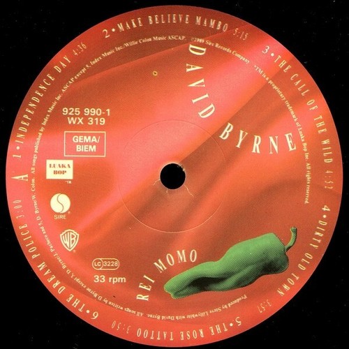 LP 33 David Byrne – Rei Momo UK & Europe 1989 Talking Heads Sire – 9259901 - Picture 3 of 6