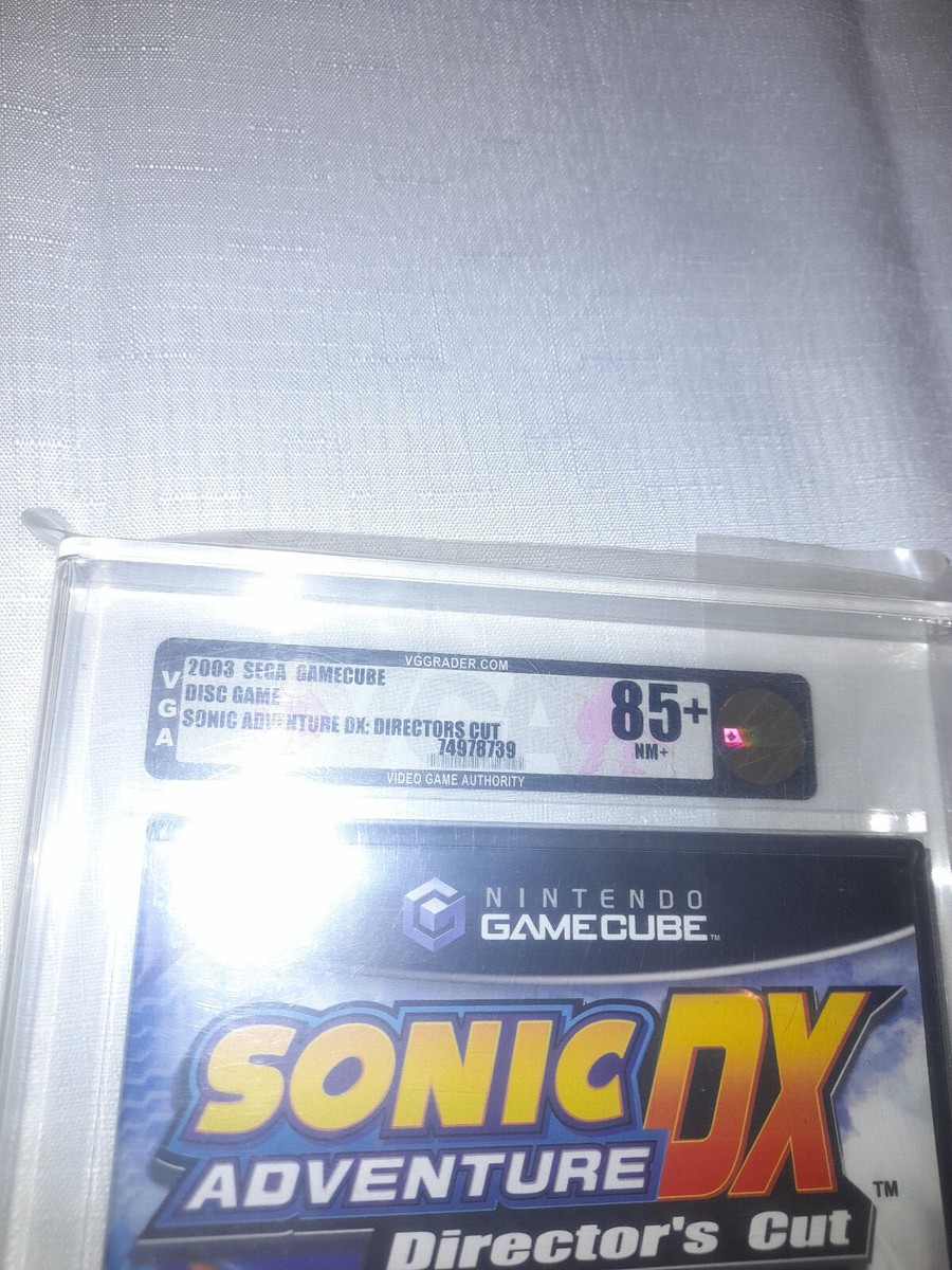 Sonic Adventure DX (Gamecube, 2003) VGA Graded 85+ (Sealed Copy