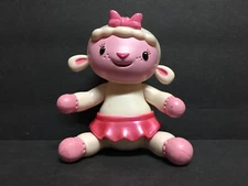 Disney Lambie the Lamb Sheep from Doc Mc Stuffins Plastic Toy Figure 4" Tall