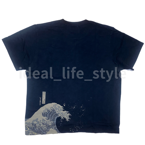UNIQLO x UKIYO-E UT Graphic T-shirt Navy Unisex S-4XL Hokusai Katsushika 459316 - Picture 3 of 9