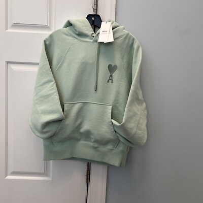 ami paris パーカー グリーン 27330862_57181923_600.jpg