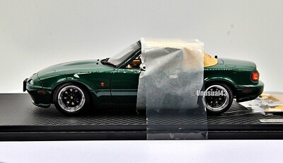 1/18 Ignition Model Mazda Mx-5 Eunos Roadster (NA) Green / Autoart
