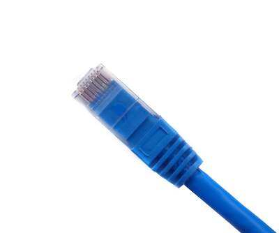 RiteAV 5FT (1.5M) RJ45/M-RJ45/M Cat5e Ethernet Crossover Cable Blue