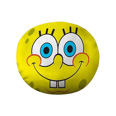 NEW Nickelodeon Spongebob Squarepants  3D Ultra Stretch Soft Cloud Pillow 11''