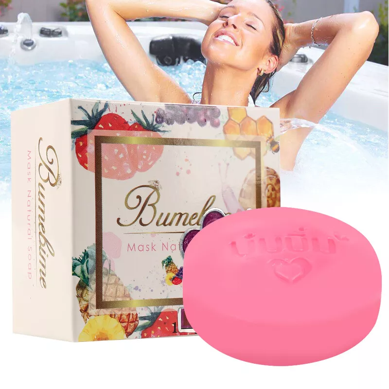 100g Thai Bumebime Essential Oil Soap Handmade Soap Whitening Soap
