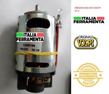MOTORE SCUOTITORE 4 YOU 12V RICAMBIO VOLPI GIULIVO 706/220 ABBACCHIATORE GIULIVO