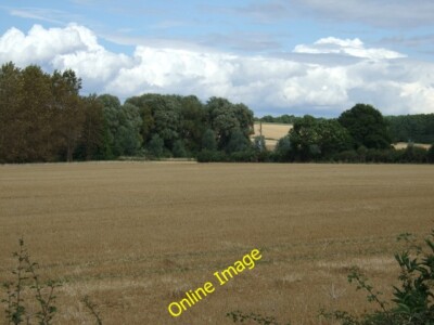 Photo 6x4 Farmland and woodland Apethorpe Near Willowbrook Lodge. c2014