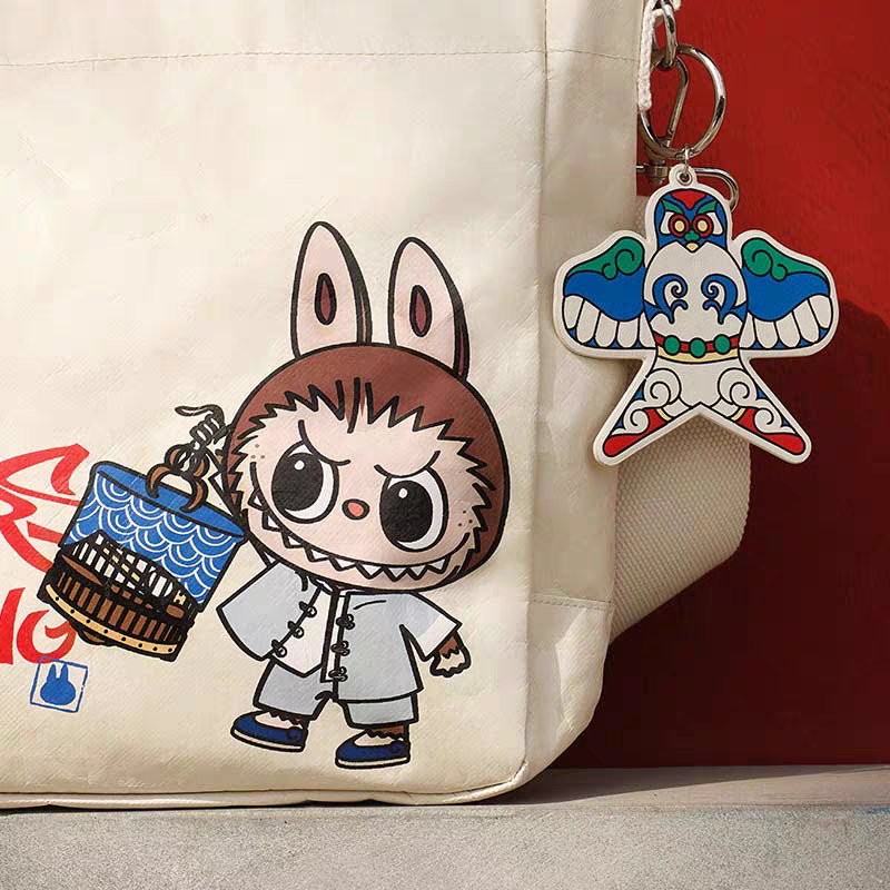 Beijing POPLAND Limited POP MART LABUBU Mokoko Bag Crossbody Beijing POPLAND Limited POP MART LABUBU Mokoko Bag Crossbody
