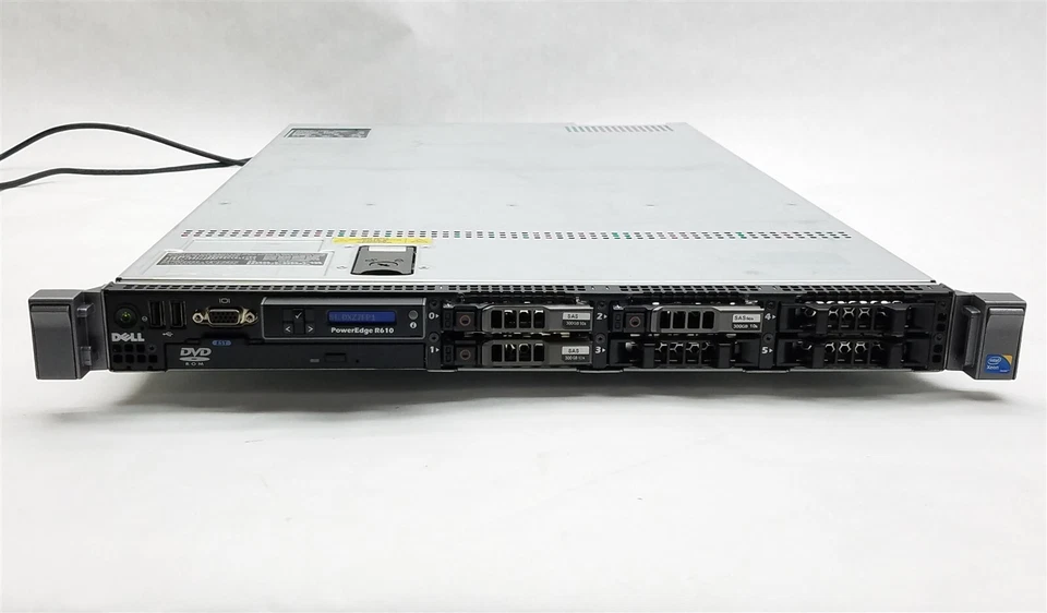 Dell PowerEdge R610 Server 2*X5667 QC 3.07GHz 16GB RAM 3*300GB SAS Perc H700 - Image 3 of 4