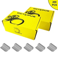 200 Pcs Balancing Tire Wheel Weights FE Clip-On Car Balance Tire P-STYLE 0.25 oz