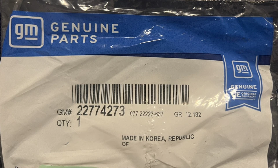 Chevrolet Malibu 2008-2012 tapa trasera maletero escotilla oro pajarita emblema insignia nuevo OEM Foto 3 de 3