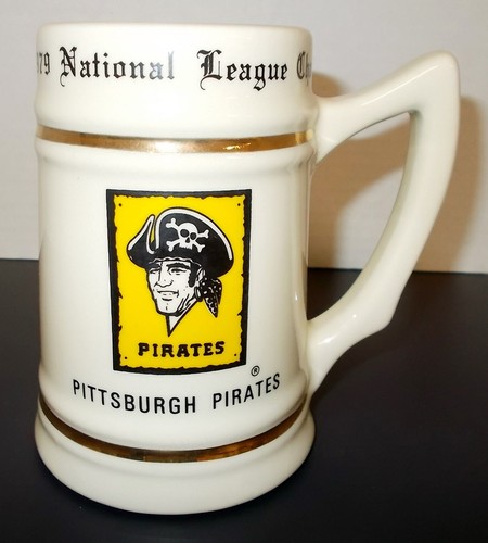 1979 National League Champions Pittsburgh Pirates Post Gazette Stein/Mug (VG) - Picture 14 of 14