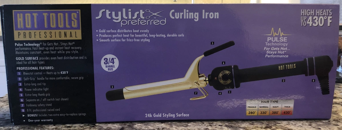 Hot tools curling iron model 1101 cheap