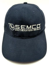 SEMCO SOUTHEASTERN METALS hat blue adjustable cotton cap