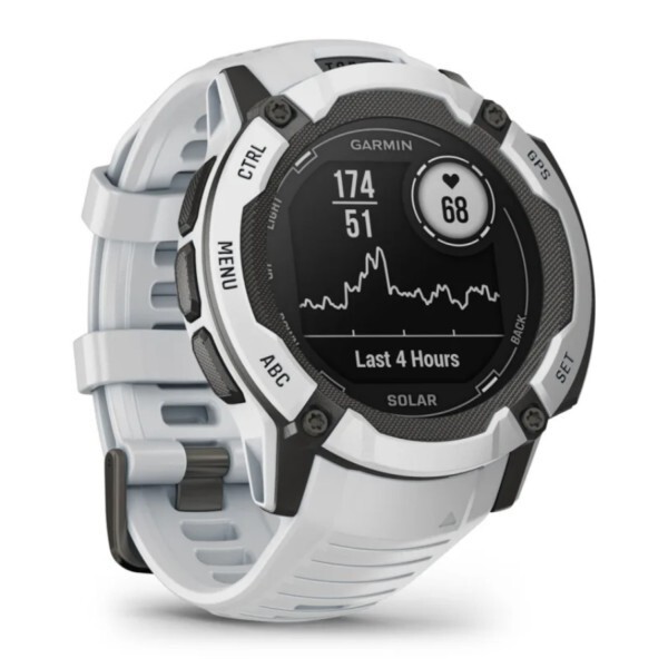 GARMIN INSTINCT ホワイト Garmin Instinct 2X Solar Rugged GPS Smartwatch Whitestone