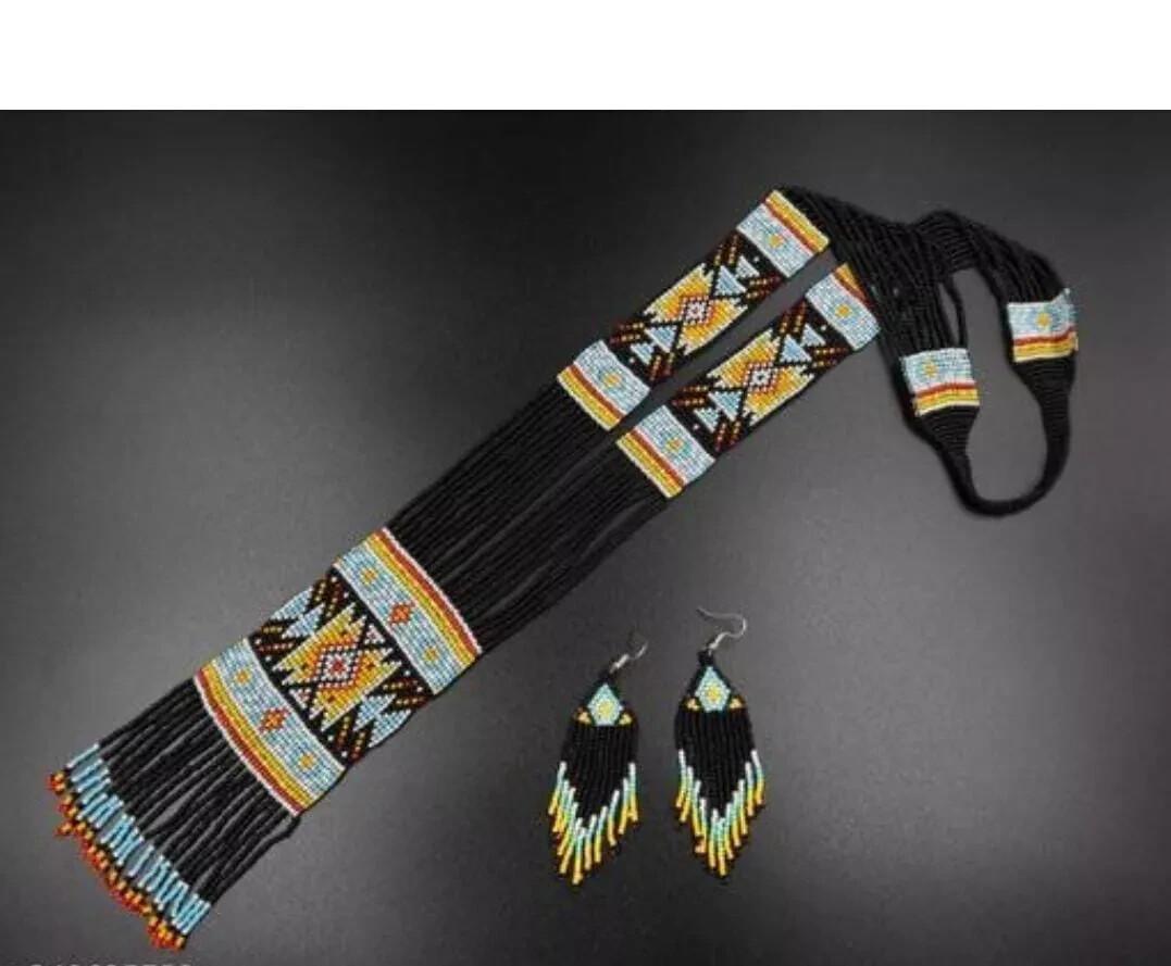 Collana artigianale Navajo in perline di semi
