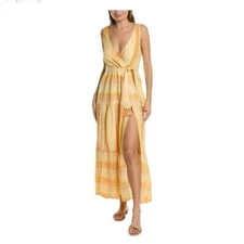 $158 - L Space Clara Cover-up Dress in Cozumel Stripe Size S