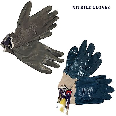 ''Constructor'' Brand 1 Pair of Nitrile Gloves Blue/Grey!1pc/10pc!BEST QUALITY!!