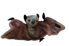 Rare Ty Beanie Baby BATTY The Tie Dye Bat tag errors