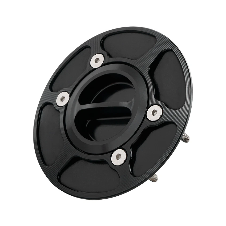 Cubierta del tanque de tapa de gasolina de combustible CNC sin llave para BMW F650GS F700GS F800R R1200GS S1000RR Foto 4 de 4