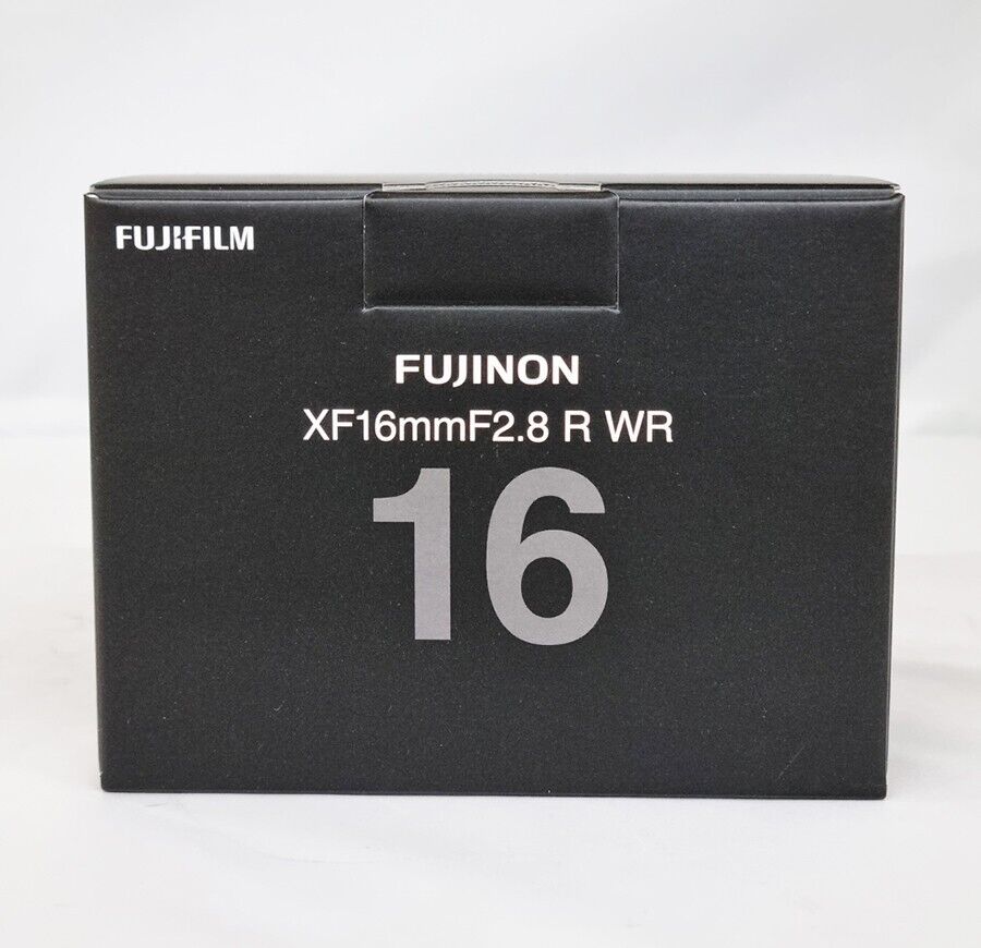 Fujifilm XF 16mm f2.8 R WR Lens - Black for sale online | eBay