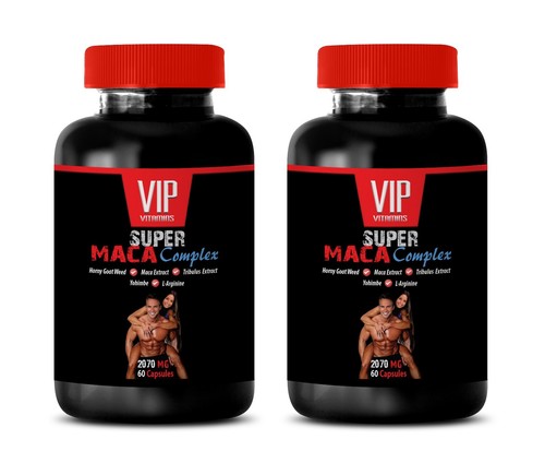 Potenciador de la libido para hombres sexo - COMPLEJO SUPER MACA 2070MG 2B