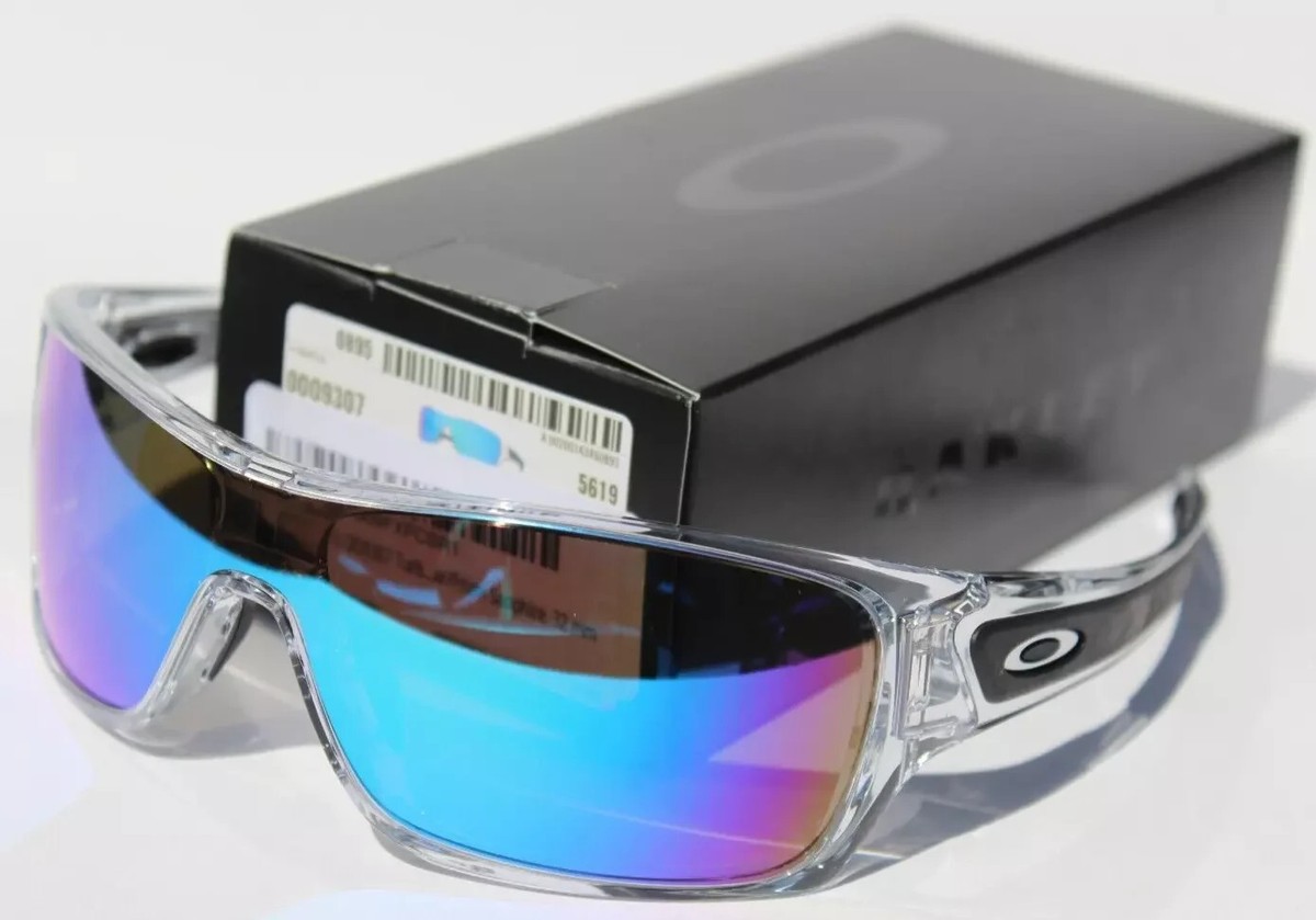 OAKLEY Turbine Rotor Sunglasses Polished Clear/Prizm Sapphire