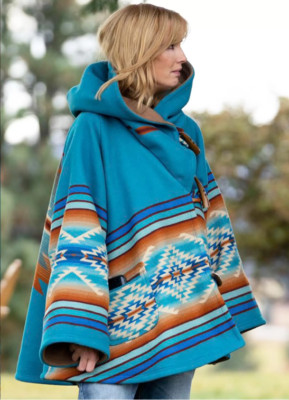 Beth Dutton s Iconic Blue Poncho Coat