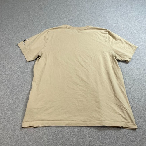 Nike Air Jordan Shirt Men XL Tan Jumpman Athleisure Streetwear Basketball READ - Picture 2 of 11
