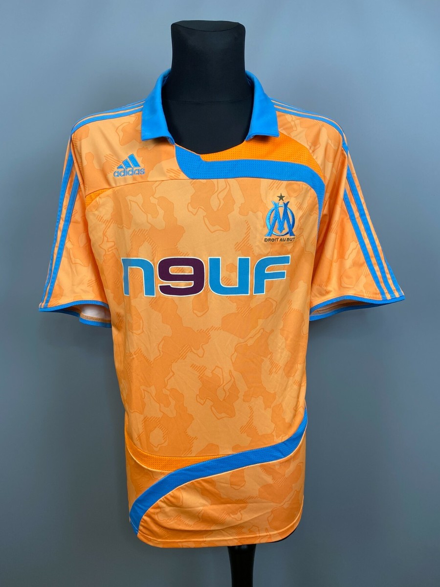 OLYMPIQUE MARSEILLE 2007 2008 THIRD SHIRT FOOTBALL SOCCER ADIDAS