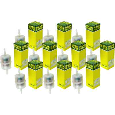 10x MANN-FILTER Kraftstofffilter WK 42/1 Fuel Filter