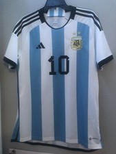 adidas Lionel Messi Argentina World Cup 2022 Men's M Size Jersey
