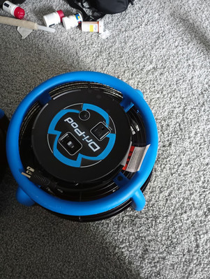 Dri-Eaz Dri-Pod Floor Air Mover Blower Dryer F451 Blue/Black
