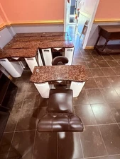 nail salon equipment - Manircure chair/table set