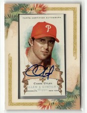 2006 Topps Allen & Ginter #AGA-CU Chase Utley Autographs