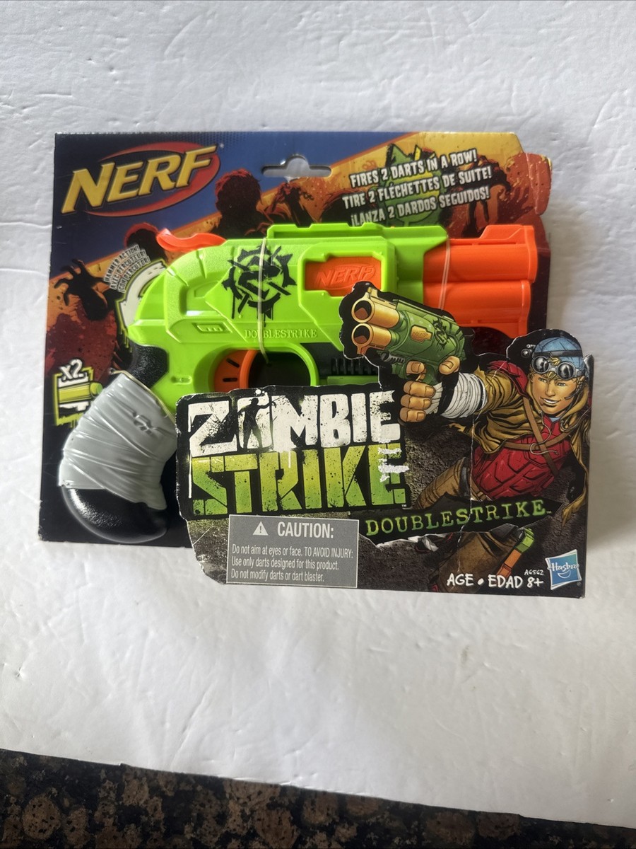 Nerf Zombie (A6562) Strike Doublestrike Blaster for sale