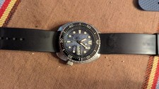 Seiko Prospex Turtle Manta Ray Blue Dial 4