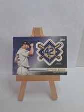 2018 Topps Update Justin Verlander Jackie Robinson Commemorative Patch Card