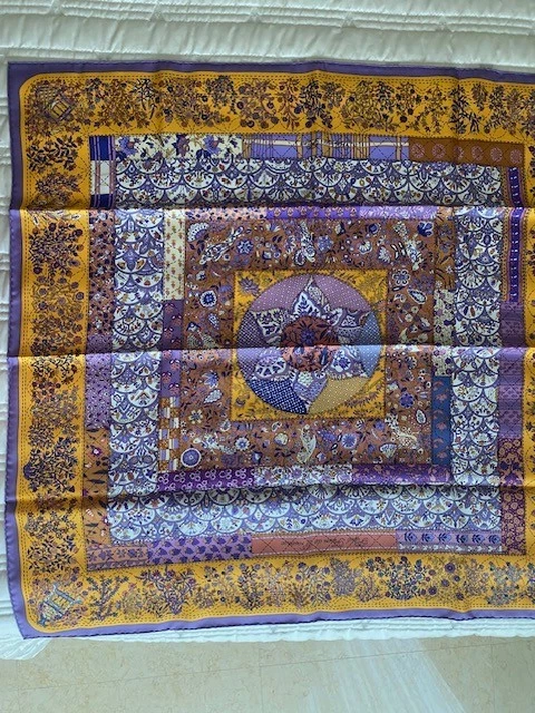 HERMÈS Purple Scarves & Wraps for Women for sale | eBay