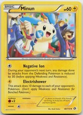 Minun Uncommon Lightning Legendary Treasures 48/113 LP 2013 Kouki Saitou on eBay