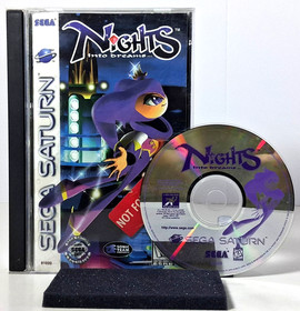 Sega Saturn Model 2 MK-80000A Console CIB Tested Nights Into Dreams Variant RARE