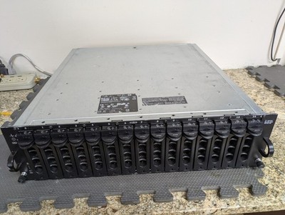 7F2YR Dell PowerVault MD1000 15x LFF Storage Array W/ 2x PWS 2x Controller