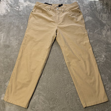 Lululemon Pants Mens 33x26 Beige ABC 5 Pocket Classic Performance Golf Comfort