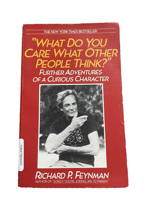 What Do You Care What Other People Think? by Richard Feynman - FREE SHIPPING